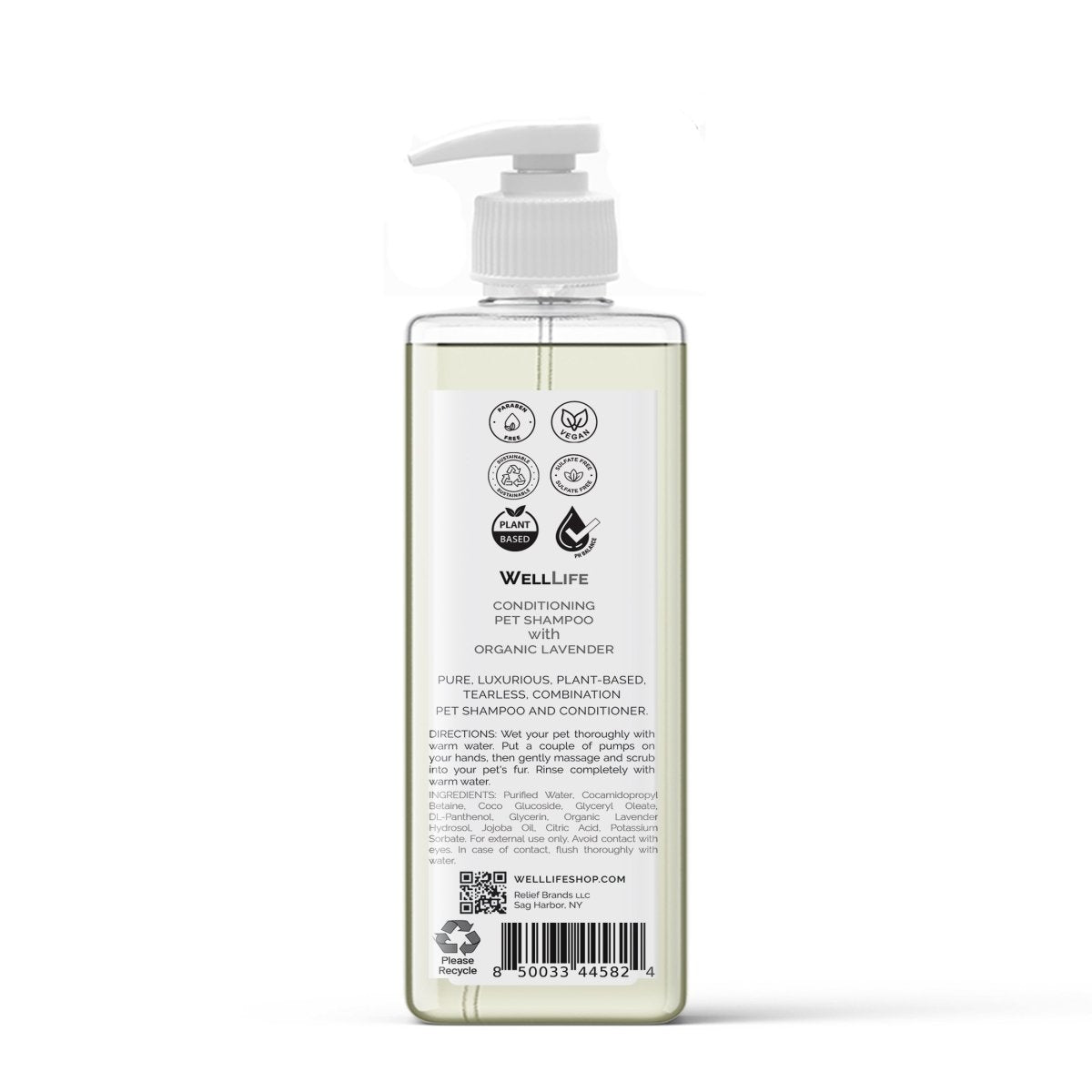 Conditioning Pet Shampoo - Lavender - Well LifePet Grooming Supplies
