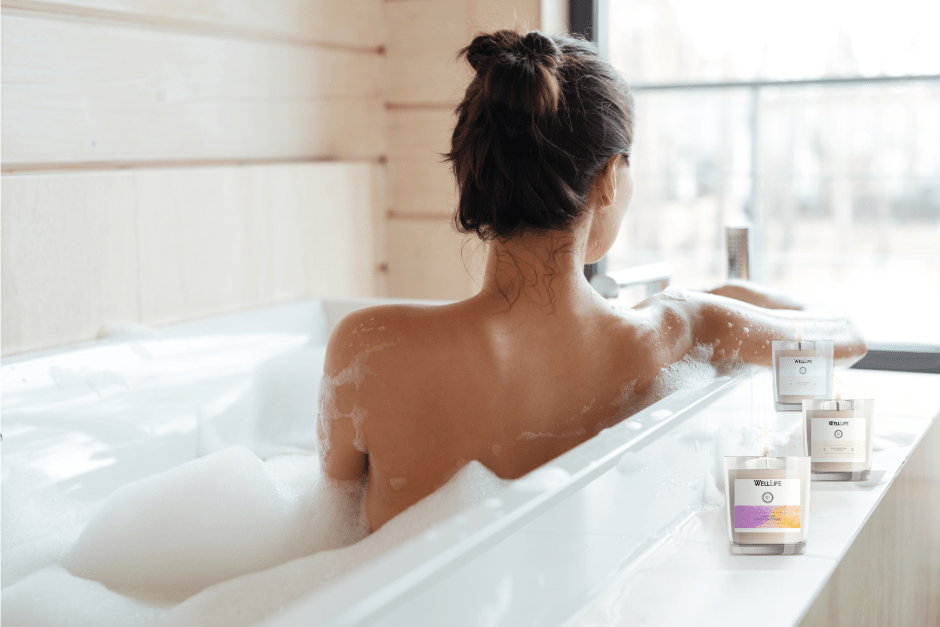 Lavender Amber Driftwood Candle - Well LifeCandle