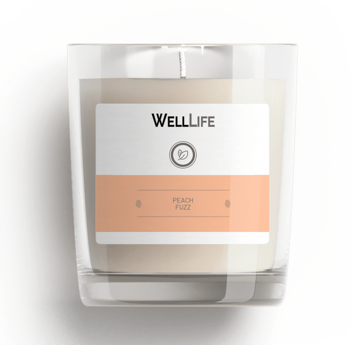 Peach Fuzz Candle - Well LifeCandle