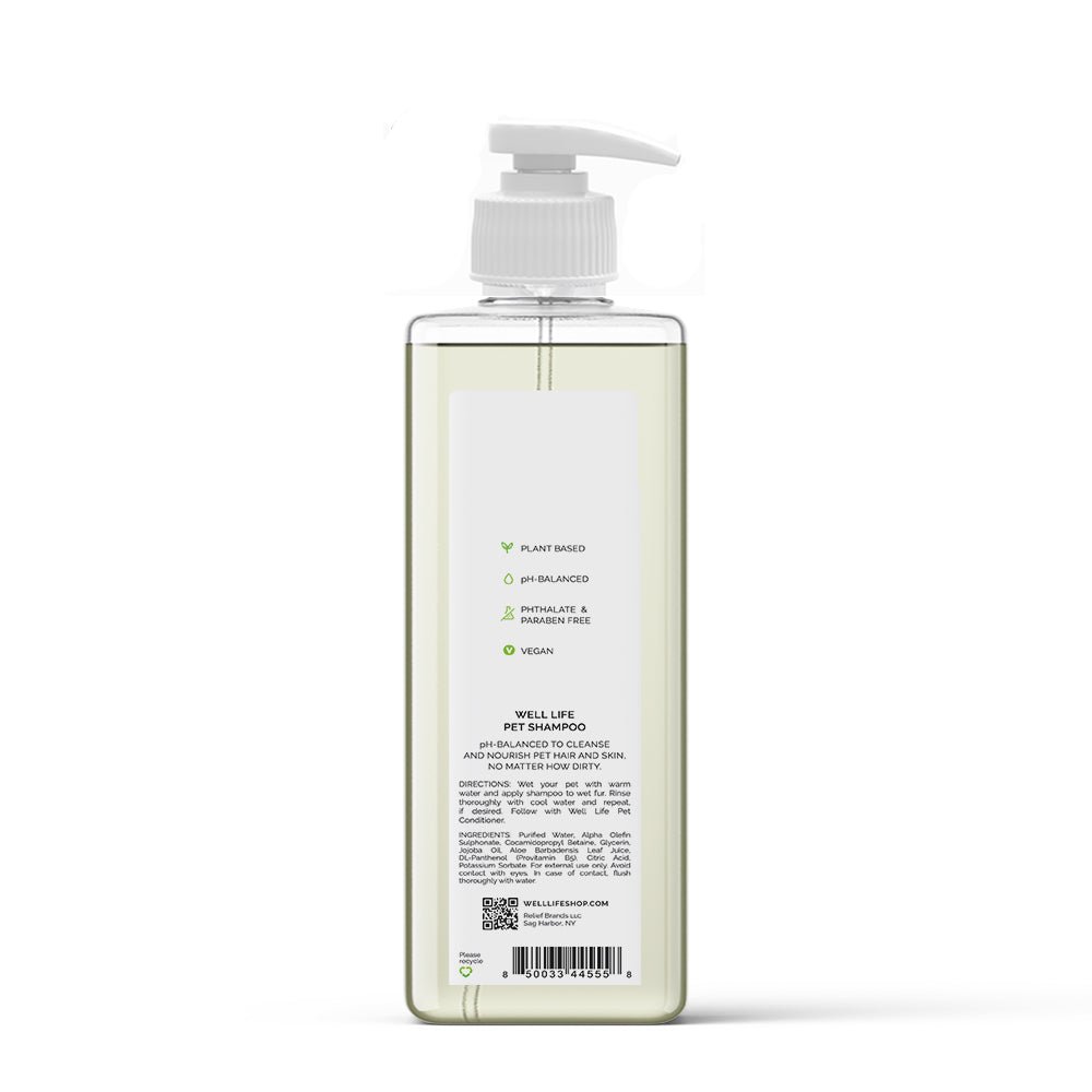 Pet Shampoo - 16 Ounce - Well LifePet Grooming Supplies