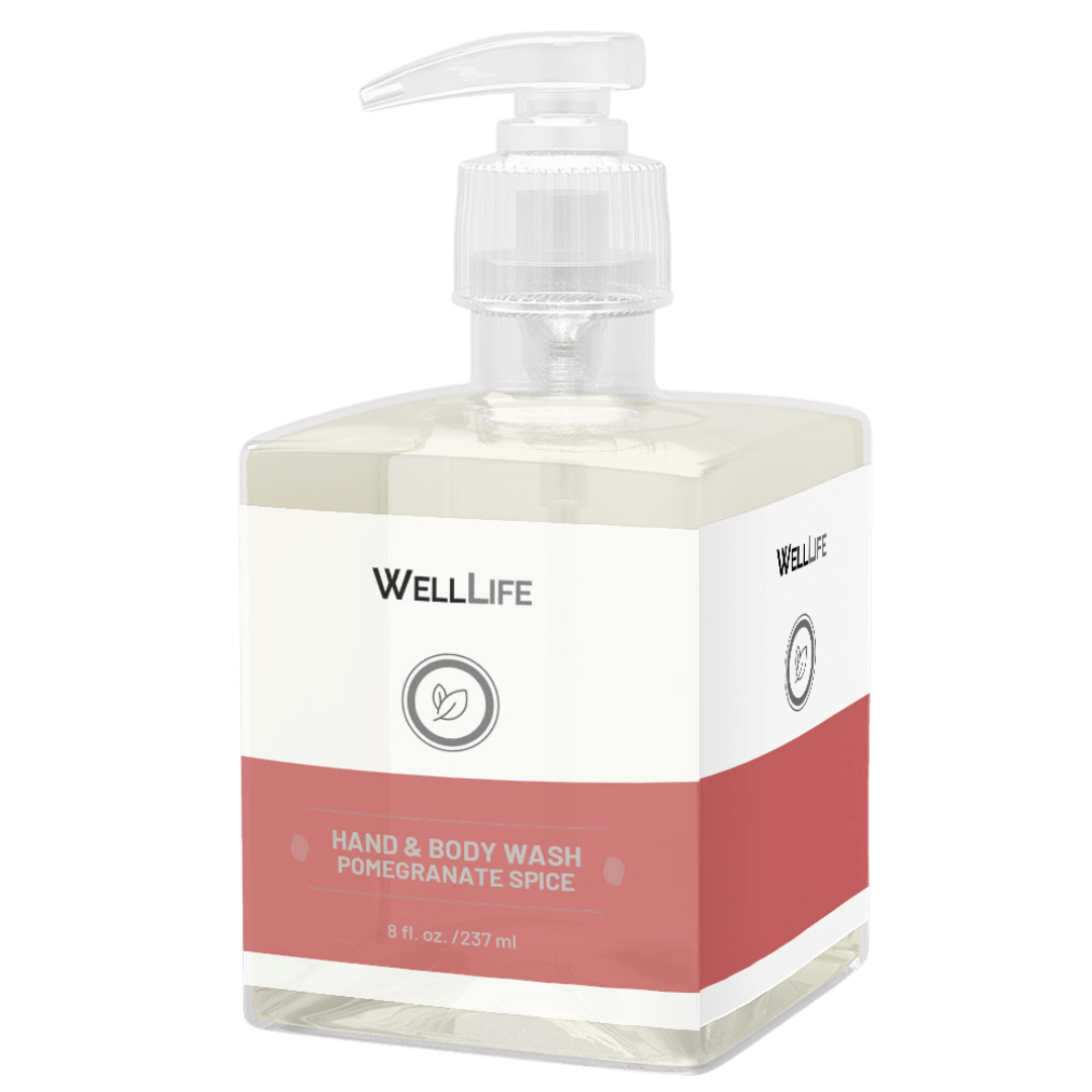 Pomegranate Spice Hand and Body Wash - Well LifeLiquid Hand Soap