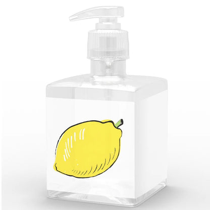 6 Pk Clear Plastic Square Pump Bottles for Lotion, Soap, anything 8oz - Well Life