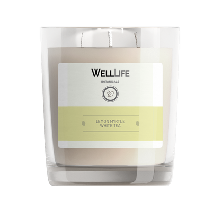 Botanicals Lemon Myrtle - White Tea Candle