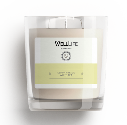 Botanicals Lemon Myrtle - White Tea Candle