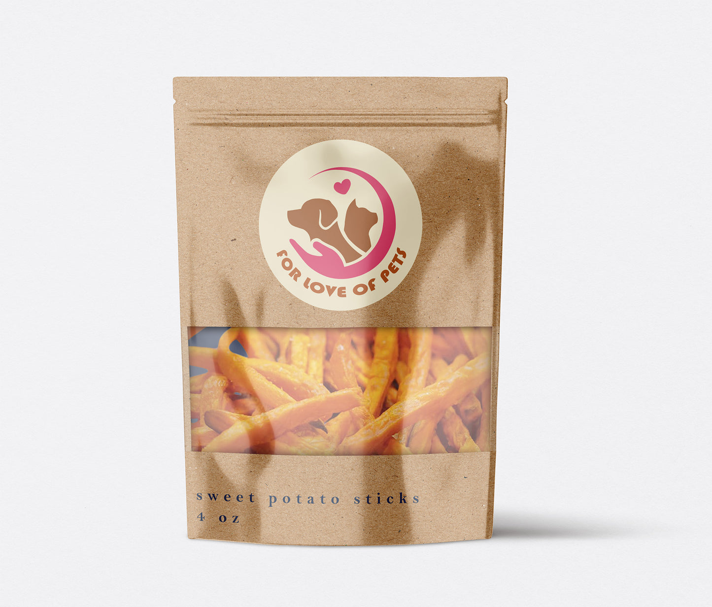 For Love Of Pets Sweet Potato Sticks 4 Ounce