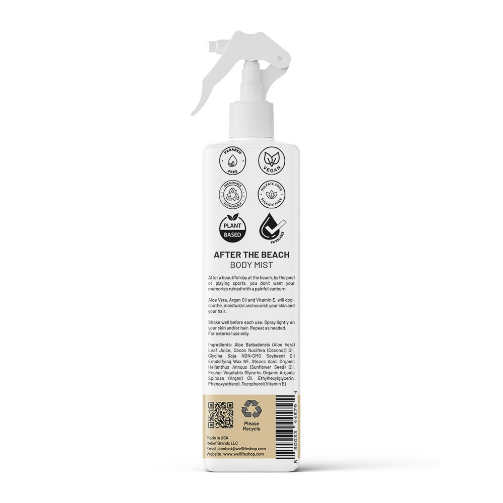 After the Beach Cooling and Hydrating Body Mist - Well LifeSkin Care