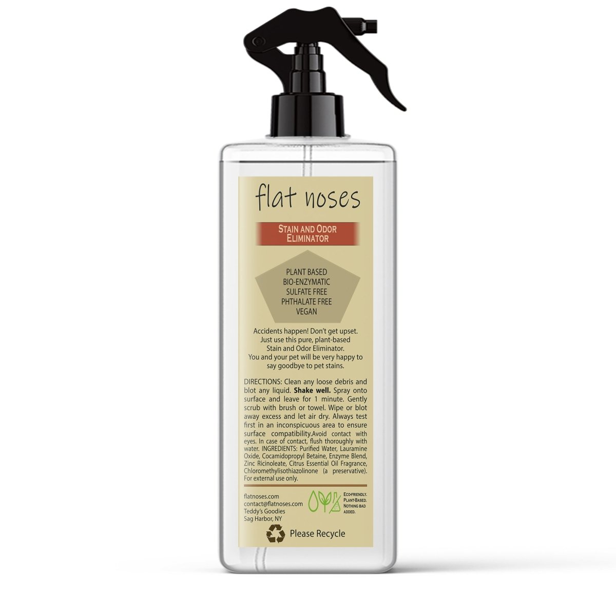 Flat Noses Pet Stain Remover, Orange Grapefruit - Well LifeAnimals & Pet Supplies