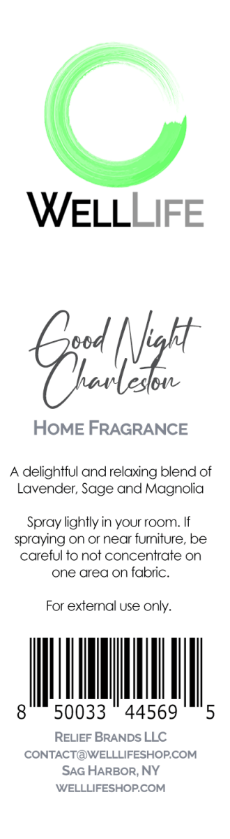 Good Night Charleston Organic Home Fragrance - Well LifeAir Fresheners