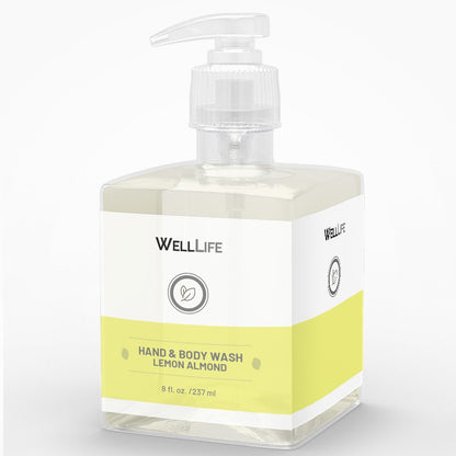 Lemon Almond Hand and Body Wash - Well Life