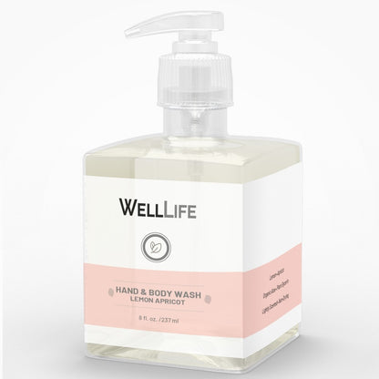 Lemon Apricot Liquid Hand Soap - Well LifeLiquid Hand Soap