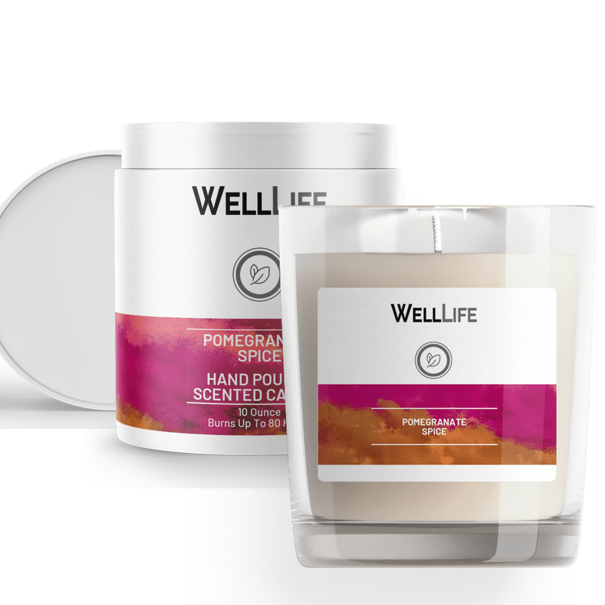 Pomegranate Spice Candle - Well LifeCandle
