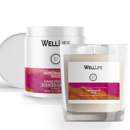 Pomegranate Spice Candle - Well LifeCandle