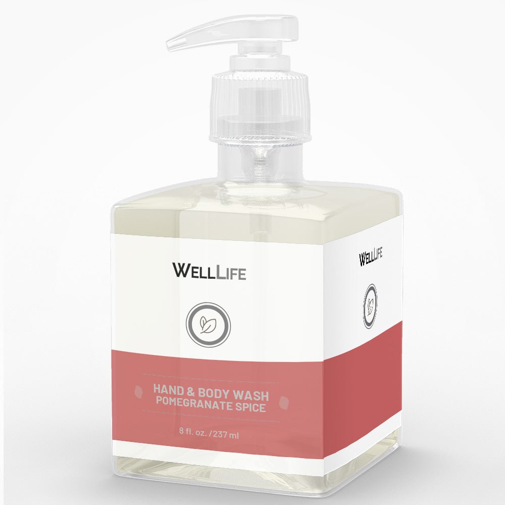 Pomegranate Spice Hand and Body Wash - Well LifeLiquid Hand Soap