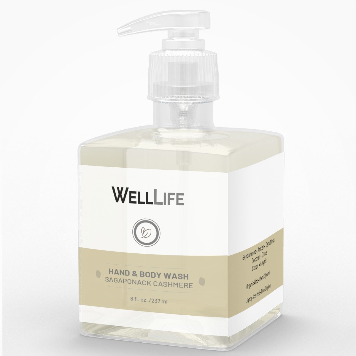 Sagaponack Cashmere Hand and Body Wash - Well LifeLiquid Hand Soap