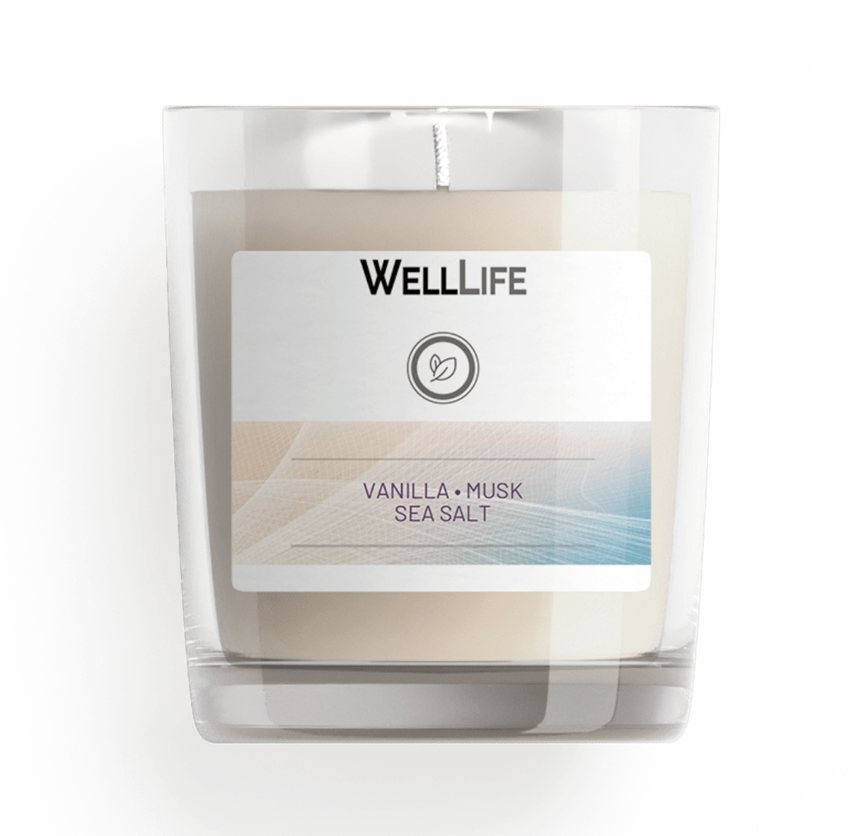 Vanilla - Musk - Sea Salt Candle - Well Life
