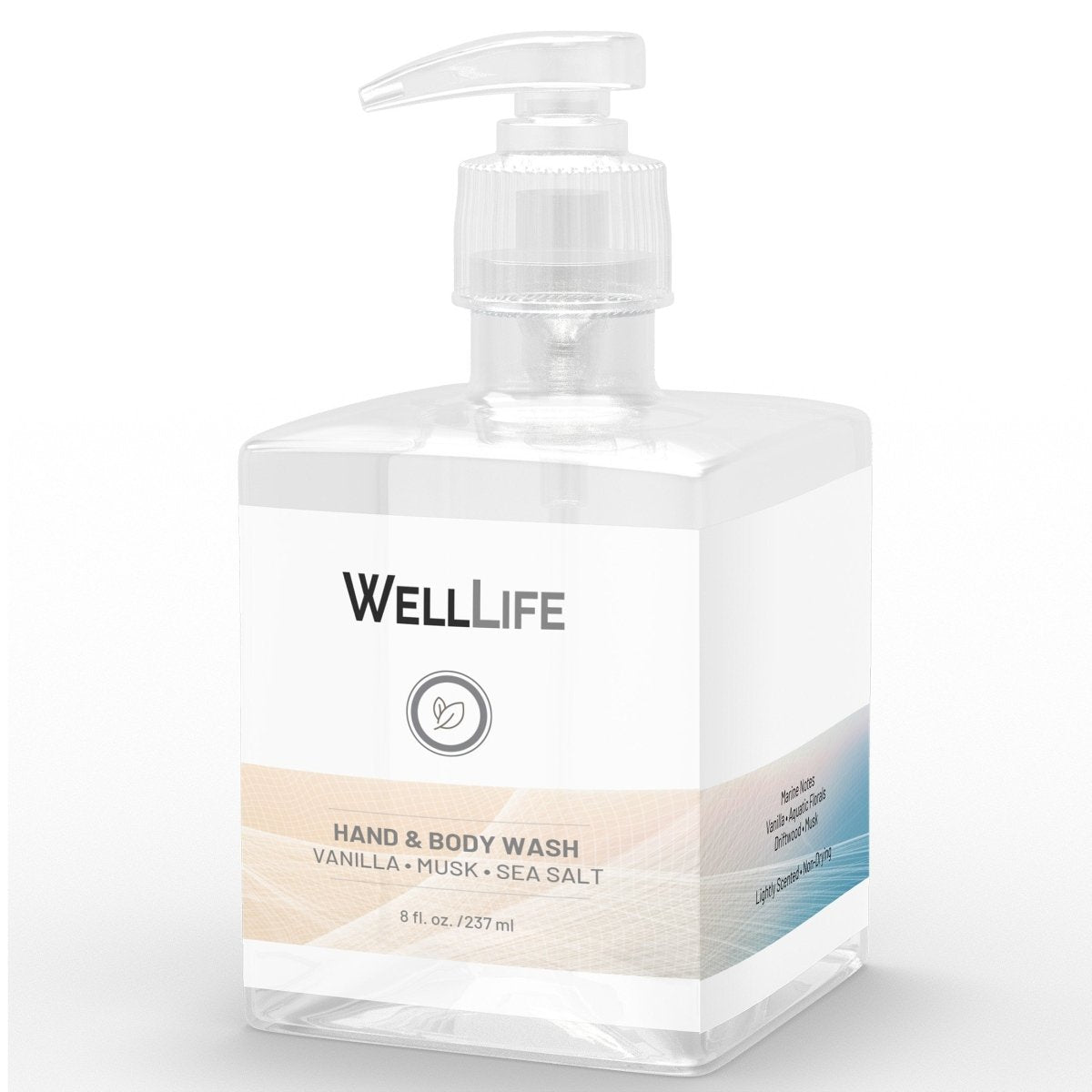 Vanilla - Musk - Sea Salt Hand & Body Wash - Well Life