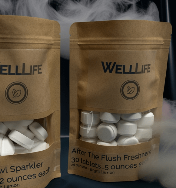 Well Life Toilet Cleaning Duo - After The Flush + Toilet Sparklers - Well Life