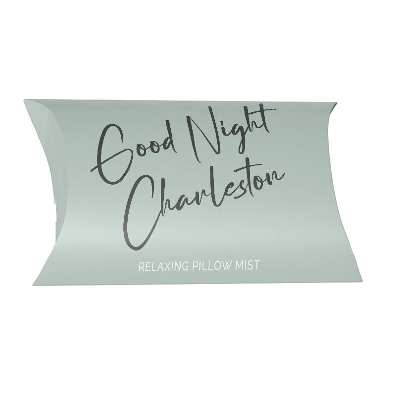 Good Night Charleston Well Life Hotel Bennett Pillow Box three vials